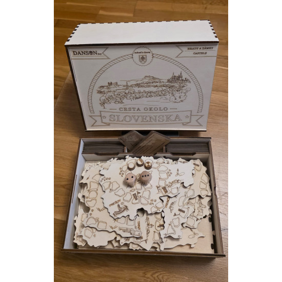 Drevená hra - Cesta okolo Slovenska
