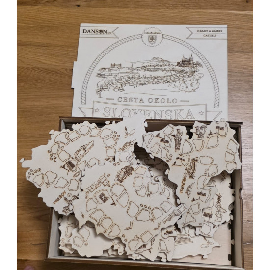 Drevená hra - Cesta okolo Slovenska