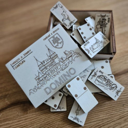 Drevené DOMINO Hrady a zámky