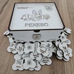 Drevené PEXESO PLEMENÁ PSOV
