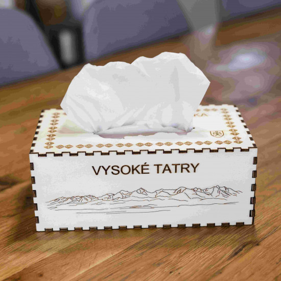 Krabička na servítky VYSOKÉ TATRY Krabička na servítky VYSOKÉ TATRY