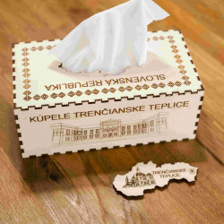 Krabička na servítky TRENČIANSKE TEPLICE