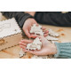 Drevené puzzle vo vrecku VODNÉ PLOCHY Drevené puzzle vo vrecku VODNÉ PLOCHY